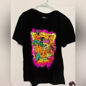 Halloween horror nights offical 2024 shirt large universal studios Hollywood